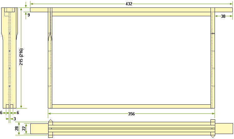 British Standard Deep Frame Dimensions