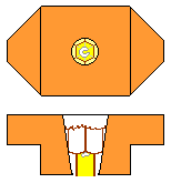 Plug of seven cells in block