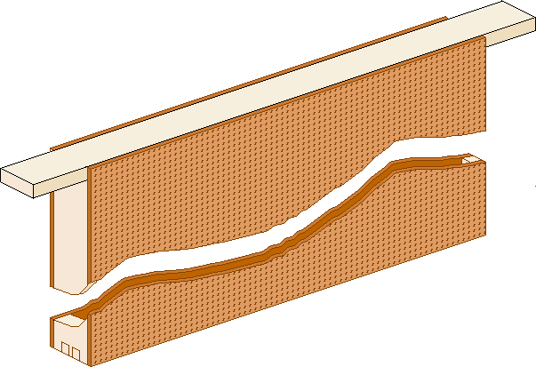 B.S. Sized Dummy Bee Hive Frame