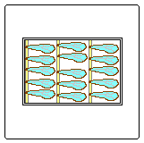 Drawing showing completed 15 wing slide