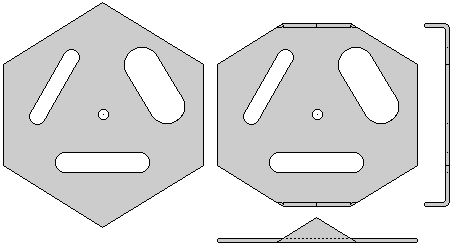 Hexagonal Entrance for BIBBA Mini Nuc