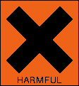 'Harmful' warning logo, Safety symbol