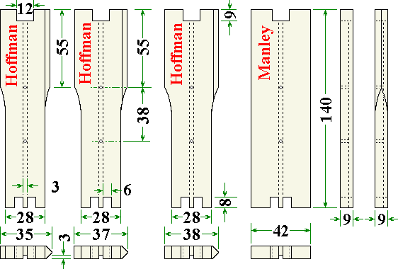 Smith Shallow Side Bars Drawing