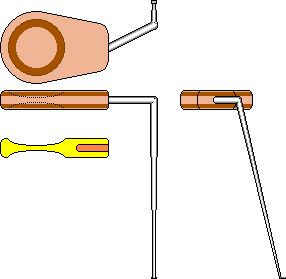 home made grafting tool for clumsy fingers