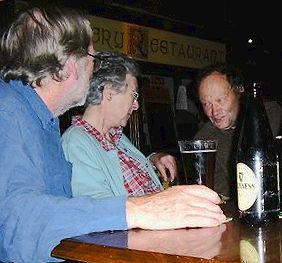 John, Claire and Ben, Photo.... Chris Slade