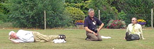 Philip Denwood, Richard Jackman and Michael Collier, Photo... Richie Moran 2006