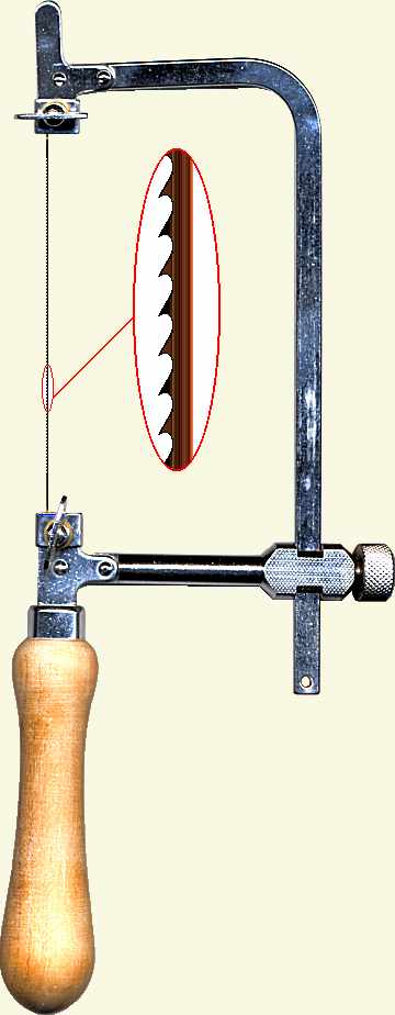 Jeweler's 'piercing saw