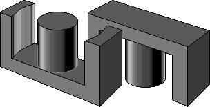 What is the purpose of a ferrite core?