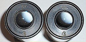 Pair of 6x CTS microscope eyepieces