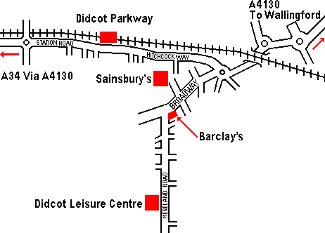 Map for site Harwell Radio Rally